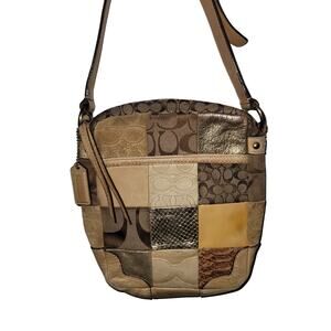 Coach Hampton Patchwork Limited Edition Crossbody RARE